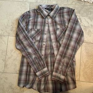 Travis Mathew’s plaid button down